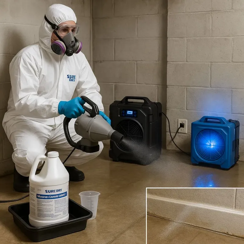Sanitization and Odor Removal process in Soquel, CA